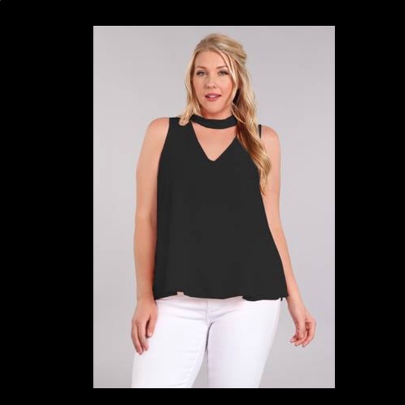Tops - Chiffon top!!  PLUS